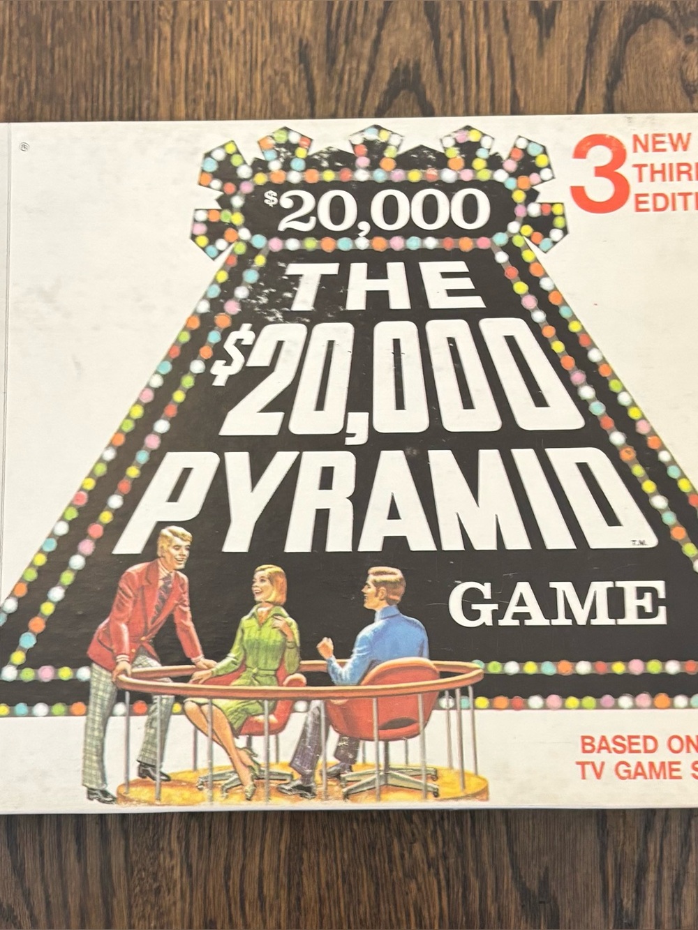 Vintage 1974 $20,000 Pyramid Game Milton Bradley 3rd Edition #4404